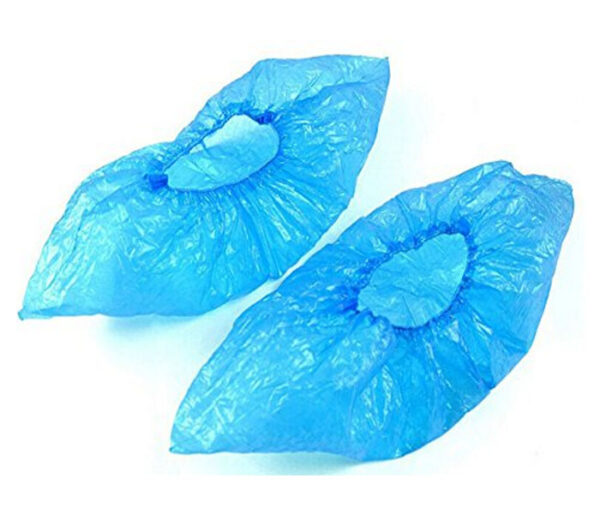 Disposable Plastic Protective Shoe Covers Singles