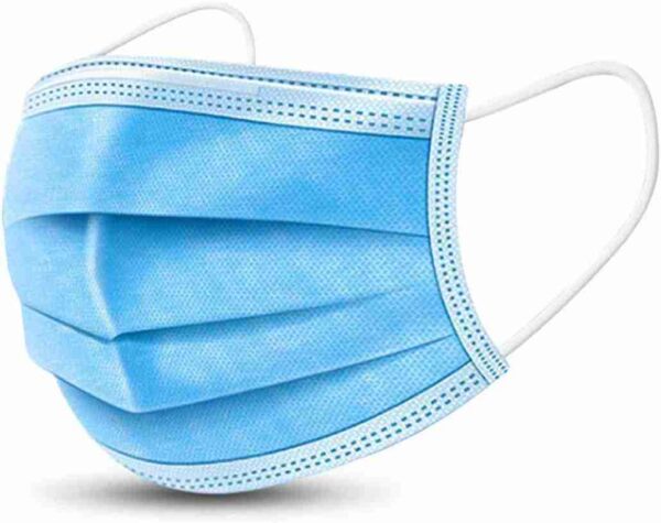 Disposable Face Mask 3 Ply with Earloop Three Layers Disposable Surgical Mask