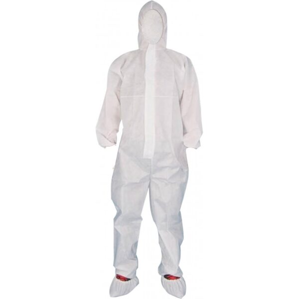 disposable coveralls frontview