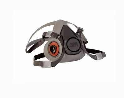 3M6100 Respirator: Type: Half Face; Use: Acid Gas/Organic Vapour; Manuf P/N: 3M6100