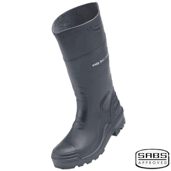 BATA BLACK GUMBOOT STEEL TOE CAP MOQ 10X PAIRS Bata Gumboot Non Steel Toe - Image 1