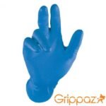 grippaz nitrile gloves hand