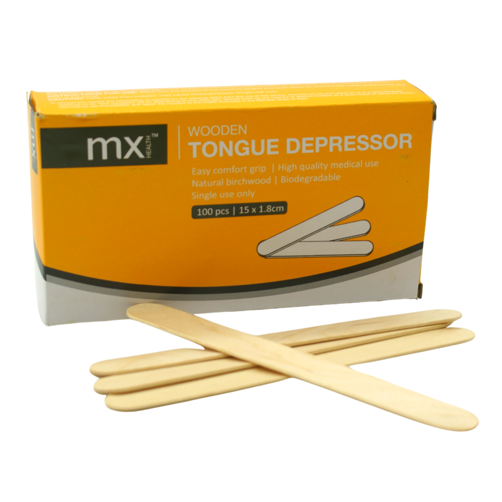 MX79509 (2) Mx Wooden Tongue Depressors (100's) - Image 1