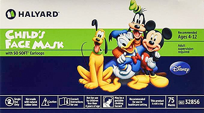 disney facemask box