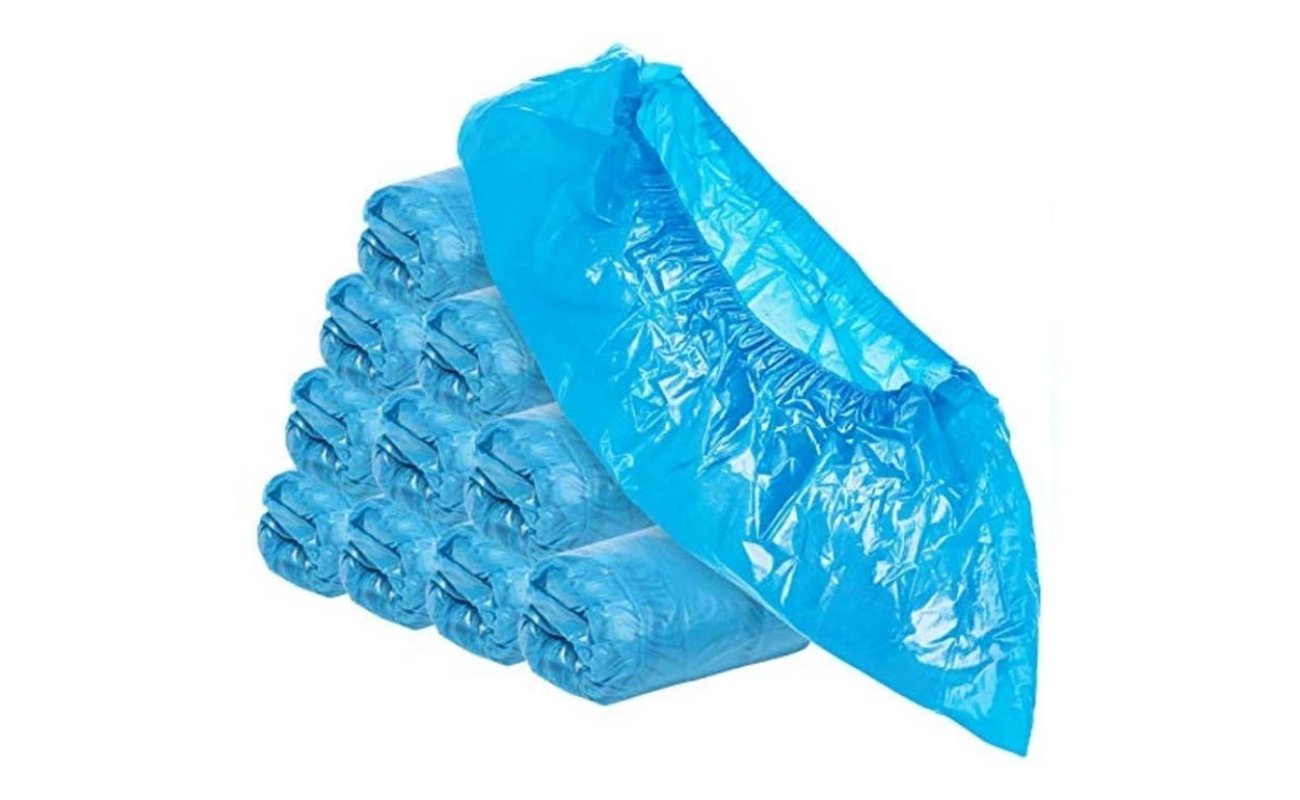 Plastic Protective Shoe Covers Bulk