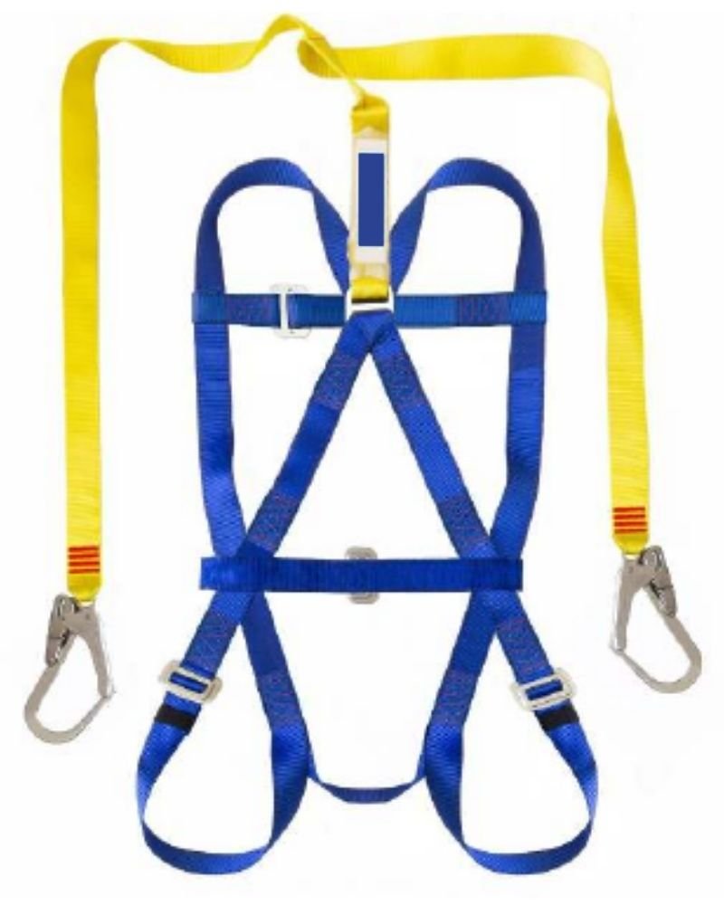 30C45 Belt Harness Sc2- (45Mm Chest) – Energy Absorbing Lanyard With 2 Scaffold Hooks - Image 1