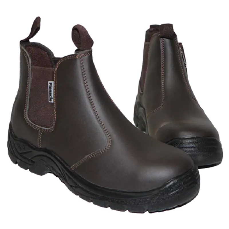 Chelsea-Boot-Brown-Steel-Toe-Austra-Pinnacle-Group Austra Chelsea Boots Brown (Steel Toe & Midsole) - Image 1