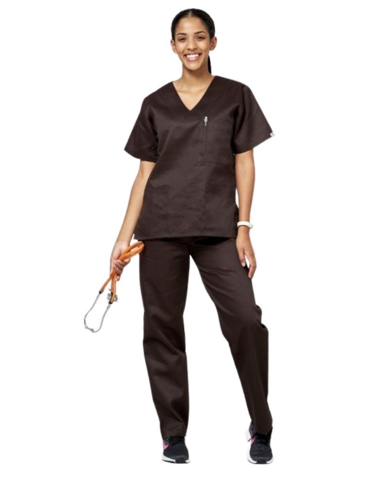 NOV001-Core-Scrub-Sets-Brown Lite Scrub Sets – Only Sold In Quantities Of 10 (X X S - X S) - Image 1