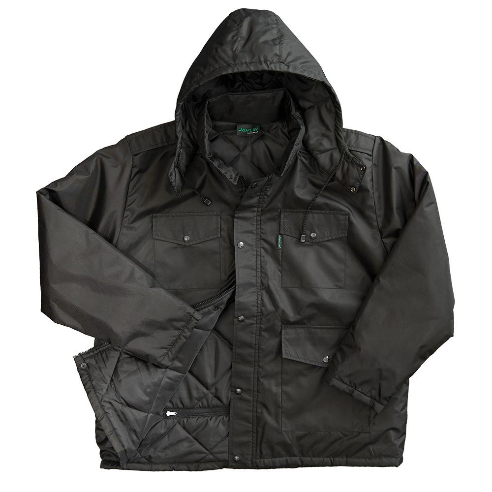 P1kdQYtFz9bBH9gOsBY7 Javlin Navy / Black / Cedar Green Security Parka Jacket - Image 1