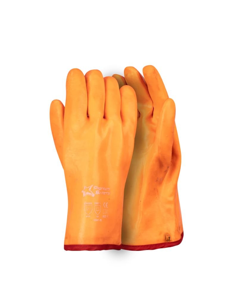 Pioneer-Orange-Freezer-Glove-30Cm-Open-Cuff-High-Visibility Pioneer Orange Freezer Glove 30Cm Open Cuff High Visibility - Image 1