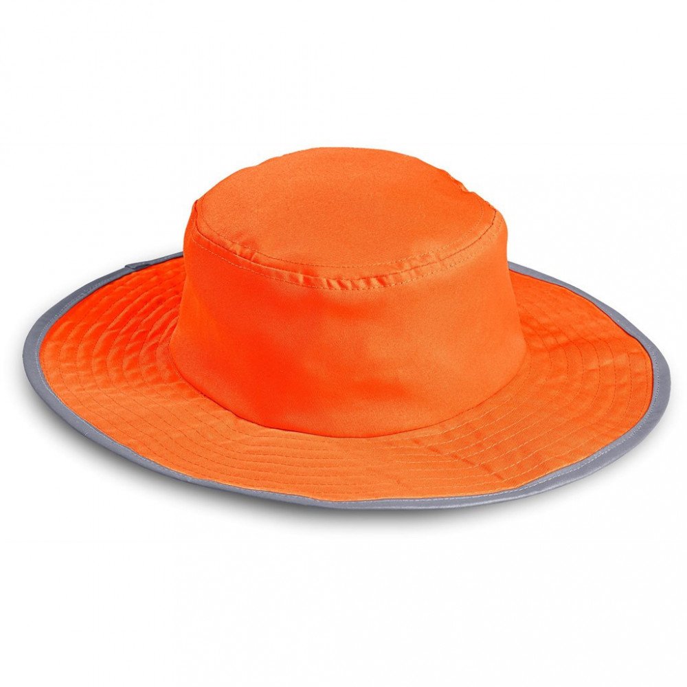Roadside-Hi-Viz-Reflective-Hat-Orange Roadside Hi Viz Reflective Hat - Image 1