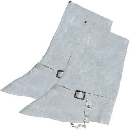 Javlin Ankle Spats Leather And Buckles