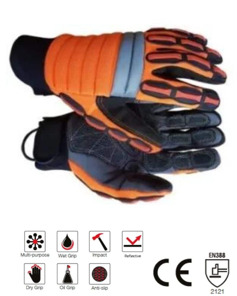 MINER-GLOVE Miner Glove Size 8 11 Meet Extreme Conditions Of Rig Floor Rig Services And Hydraulic Fracing - Image 1