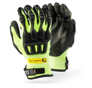 Taeki5 Heat & Cut Impact Glove With Hct Size 8 10