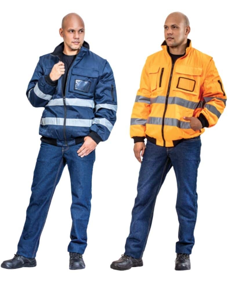 bunny-jacket-2 Dromex Hi-Viz Reflective Thermal Bunny Jackets - Image 1