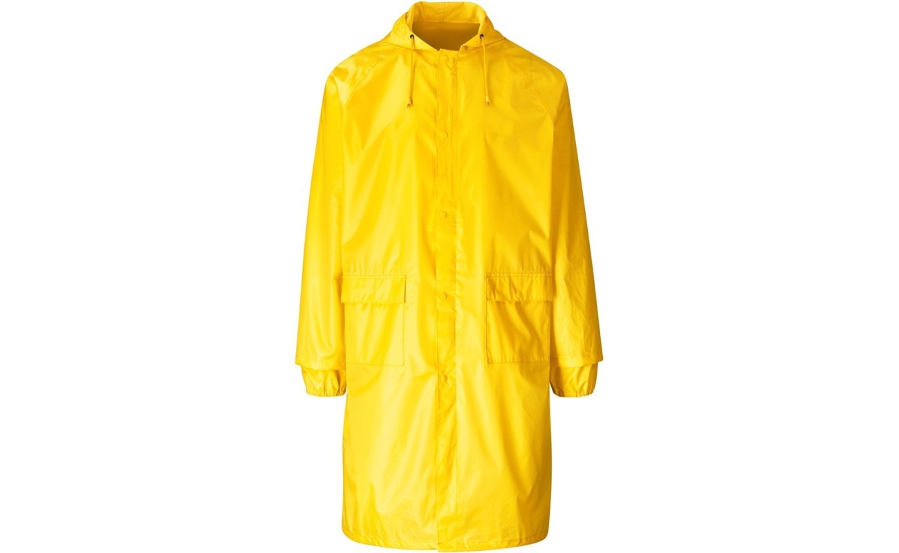 Thunder Polyester Pvc Raincoat Open End Sleeves With Inner Elasticated Cuffs