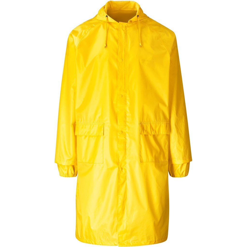 Thunder Polyester Pvc Raincoat Open End Sleeves With Inner Elasticated Cuffs Thunder Polyester/Pvc Raincoat Open End Sleeves With Inner Elasticated Cuffs - Image 1