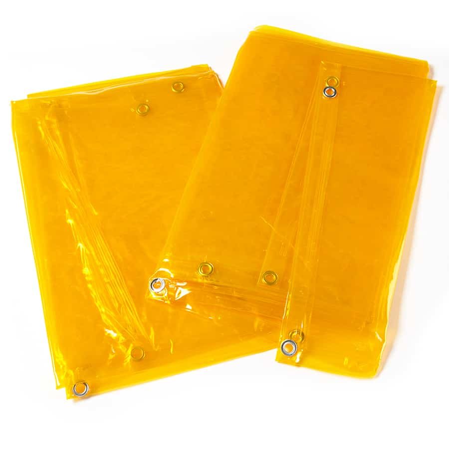 Welding Screen Yellow 2X2M Welding Screen Yellow 2X2M - Image 1