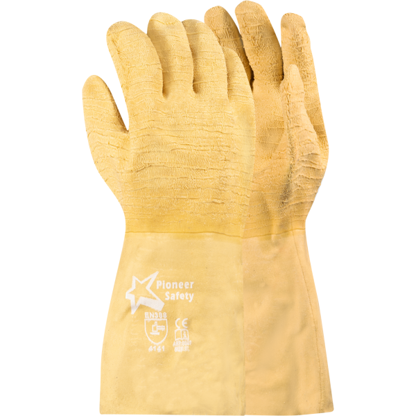 Yellow Comarex 35Cm Elbow Fleece Lined