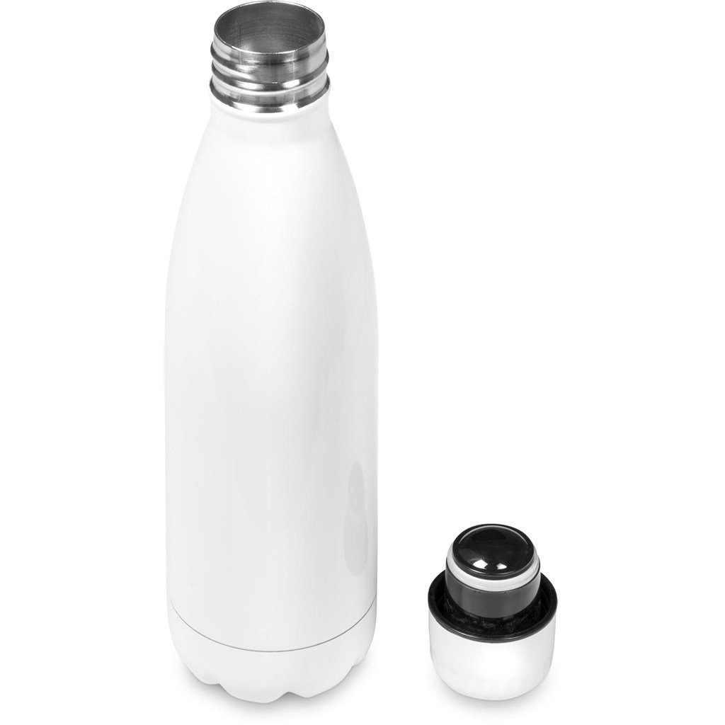 Serendipio Nova Stainless Steel Vacuum Water Bottle - Open Serendipio Nova Stainless Steel Vacuum Water Bottle - Image 1