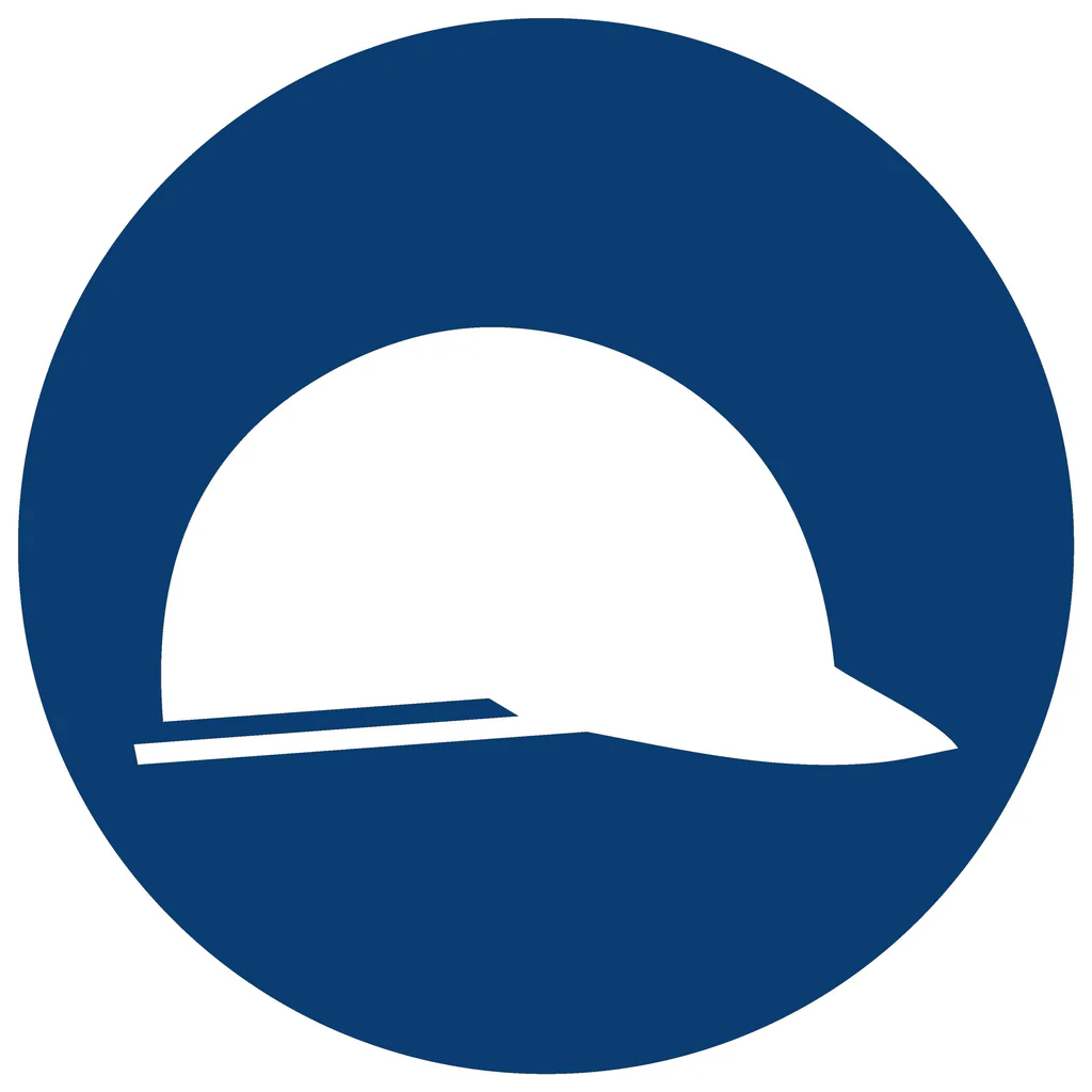 MV 3 - Head Protection Shall Be Worn MV 3 - Head Protection Shall Be Worn - Image 1