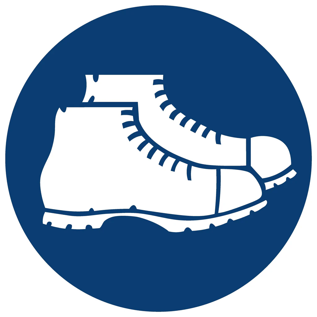 MV 7 - Foot And Leg Protection Against Crushing Shall Be Worn MV 7 - Foot And Leg Protection Against Crushing Shall Be Worn. Signs are manufactured to order, delivery in 7-10 business days. - Image 1