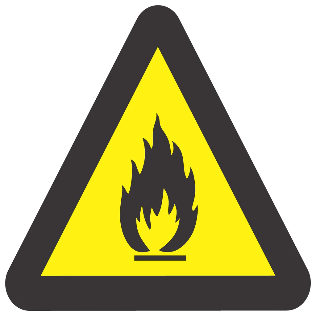 WW 2 - Beware of Fire Hazard WW 2 - Beware of Fire Hazard. Signs are manufactured to order, delivery in 7-10 business days. - Image 1