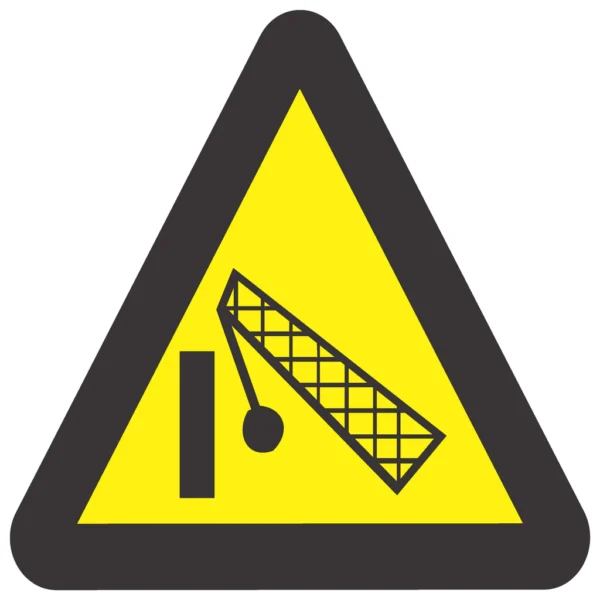 WW 32 - Beware of Demolition Area. Signs are manufactured to order, delivery in 7-10 business days.