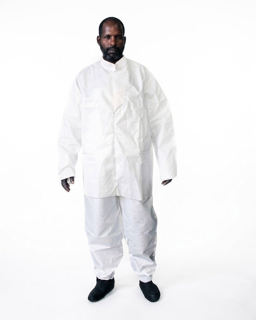 PC503 Chemical Waterproof Jacket 400g PVC White Chemical Waterproof Jacket White Pvc 400G - Image 1